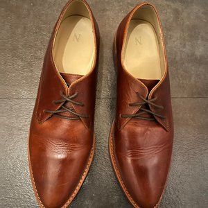 Nisolo Brown Leather Oxfords